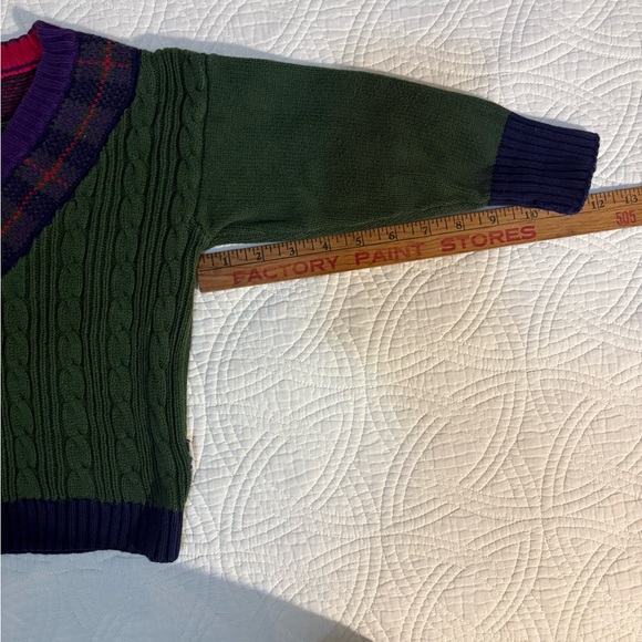 Rainbow Tag Gymboree Vintage V-Neck Sweater Small - Picture 8 of 9